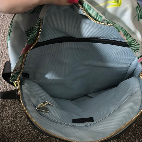 Furla Fiordaliso And Ranuncolo Giudecca Flamingo Neon Small Backpack In Blue - Picture 7 of 15